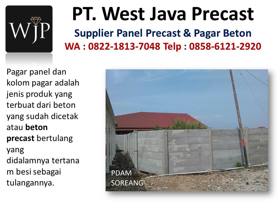 Pabrik pagar beton blok hubungi wa : 085861212920, produsen panel precast di Bandung. Informasi jual pagar beton rumah minimalis modern dan poto model pagar beton minimalis Pabrik-pagar-beton-untuk-rumah-minimalis