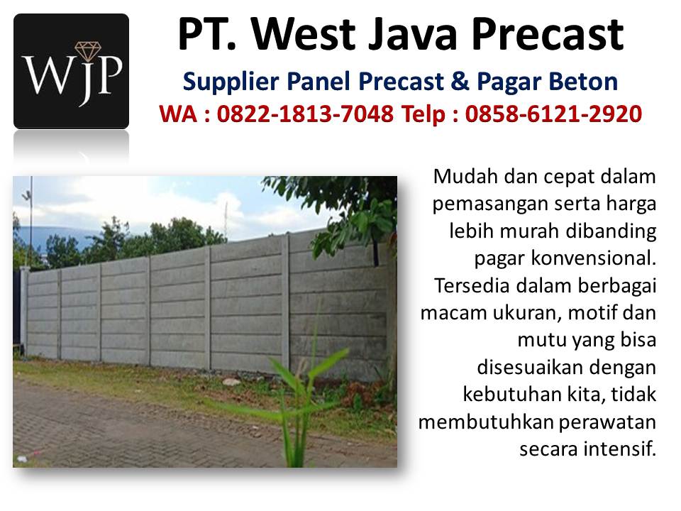Dinding pracetak ringan hubungi wa : 082218137048, vendor tembok beton di Bandung.  Pagar-beton-masjid
